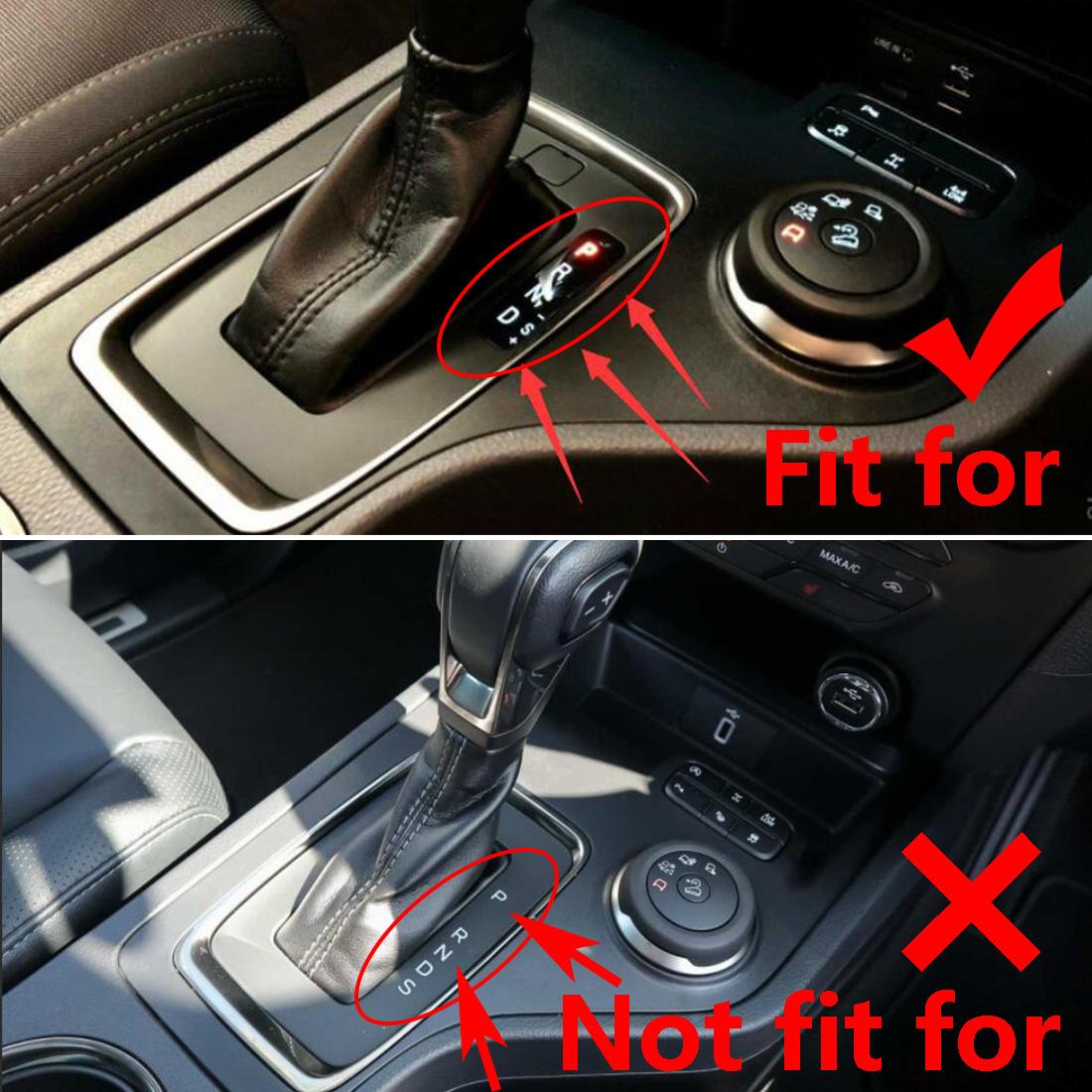 

For Mazda BT-50 BT50 2012 2013 2014 2015 2016 2017 2018 RHD Carbon Fiber Color Stainless Auto Inner Gear Shift Panel Cover Carbon fiber color