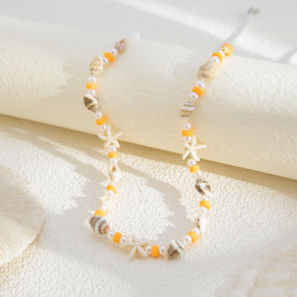 Wind Beach Vacation Starfish Conch Waist Chain Waist Chain Bohemian Meter Beaded Body Chain