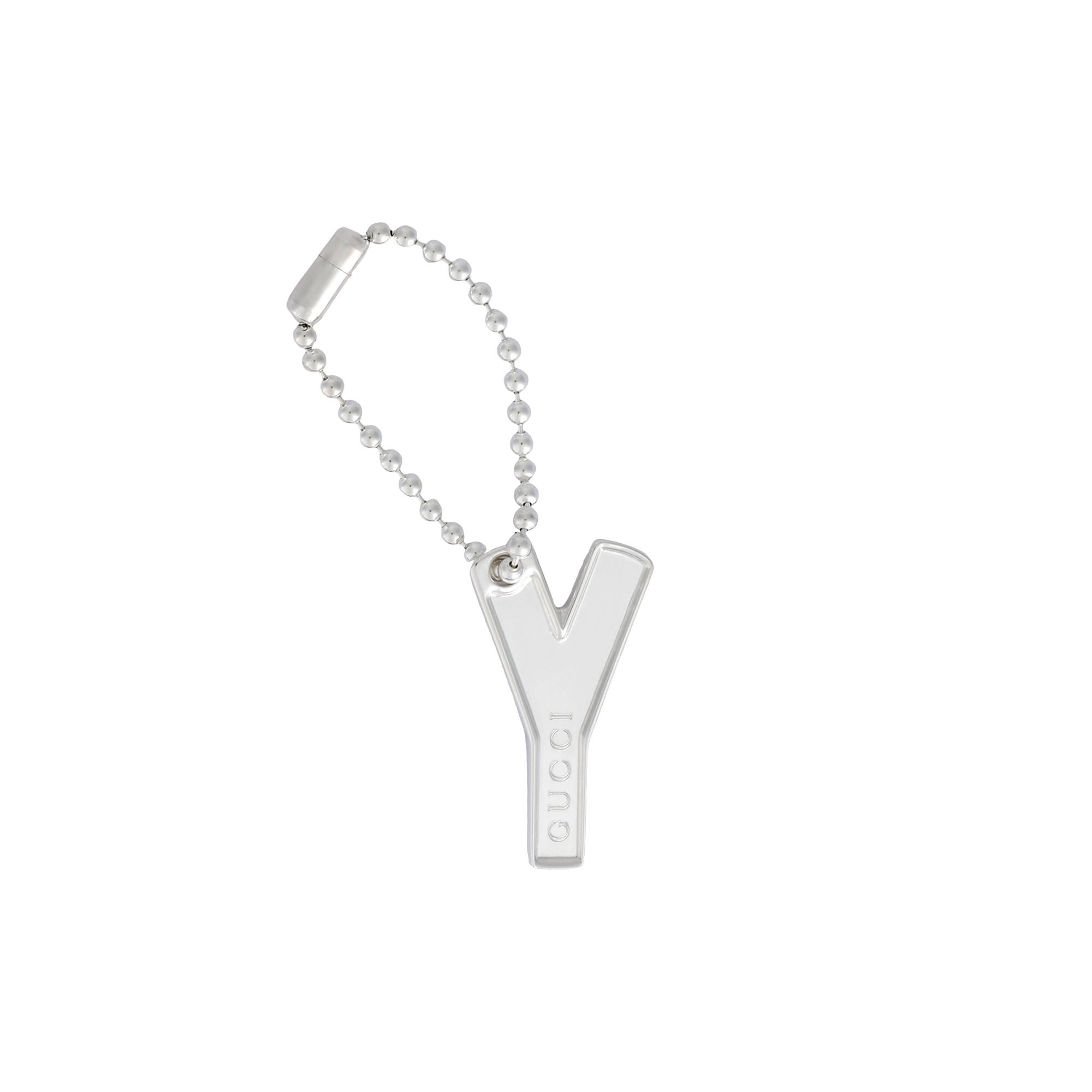 Gucci Letter Shaped 925 Silver Pendant Women pendant 818801J84008106 F,Silver