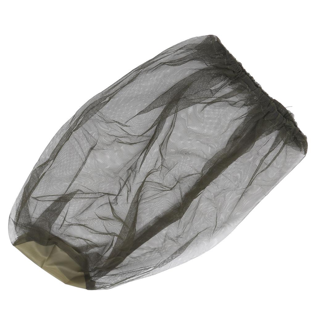 Red de pesca nocturna antimosquitos de nailon, protector solar, malla transpirable(Verde militar )