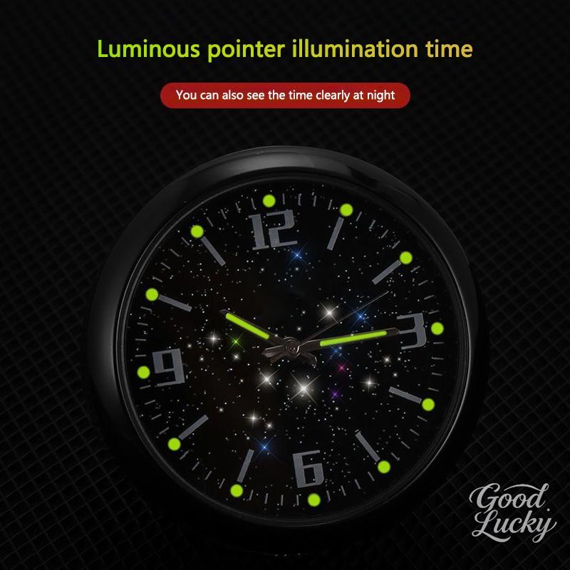 D8Fashion Car Starry Night-light Clock For Mercedes Benz A C E S G Class GLC CLE CLA GLB GLS W177 Protection Shell HolderAccessory