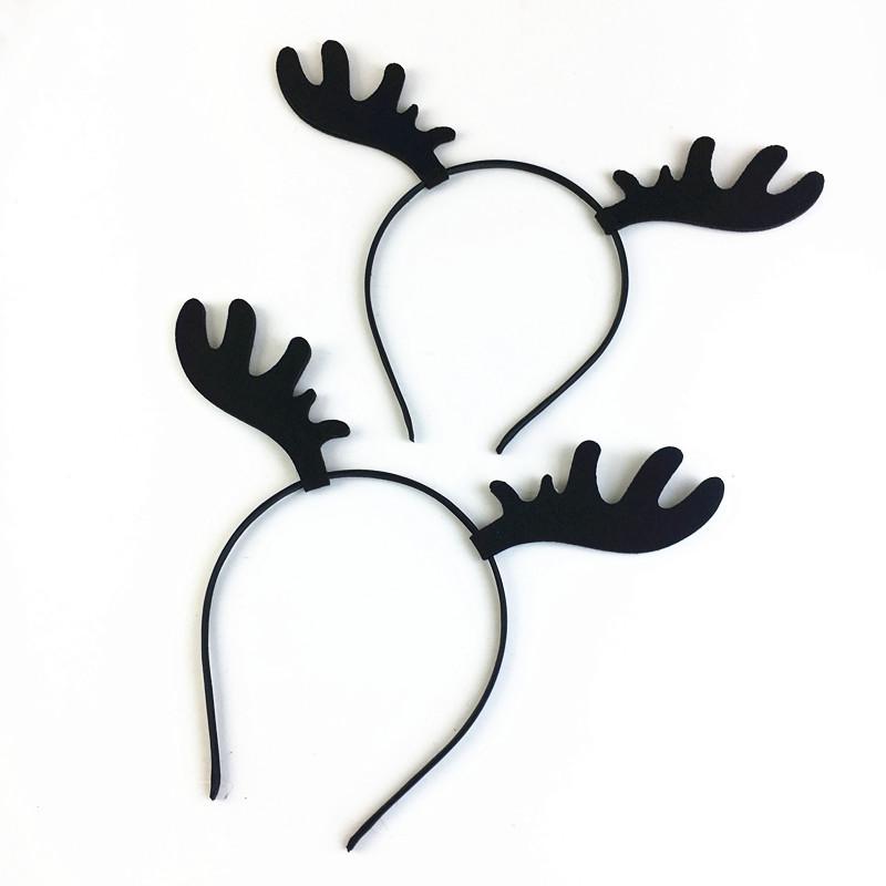 European & American Style Reindeer Antlers Headband - Christmas Cosplay & Funny Photo Prop