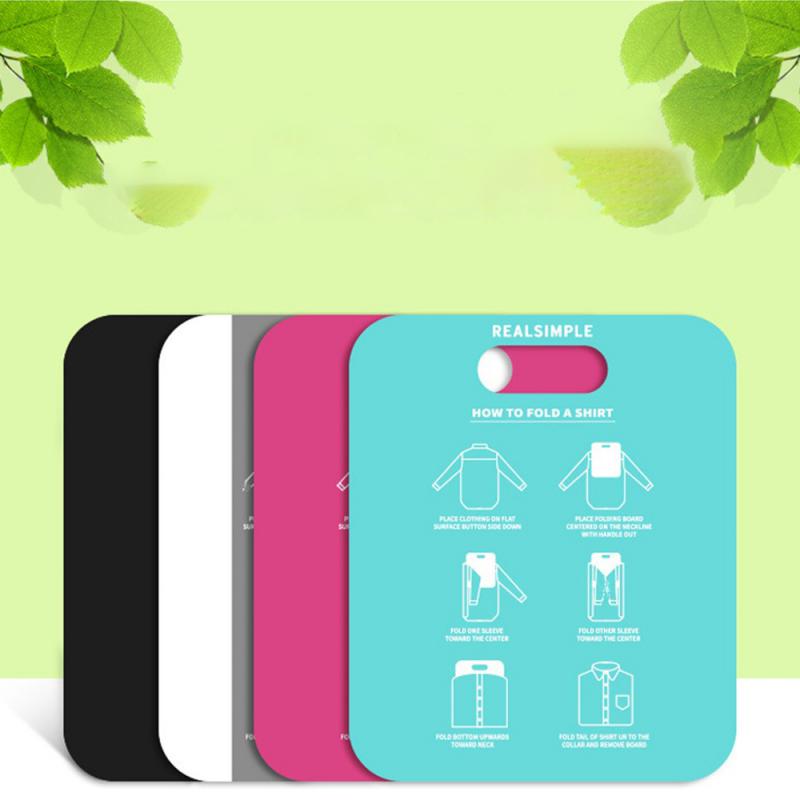 Household Shirt Foldines Folder Laundry Clothes Holderg Board Clothes Folder Closet  Adult Kids Quick Cloth