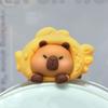 Navigator Screen Capybara Screen Figurine Cute Animal Capybara Ornament Model  Center Console