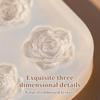 Transparent Silicone Nail Art Molds 3D Carving Nail Art Molds  for DIY Manicure Design