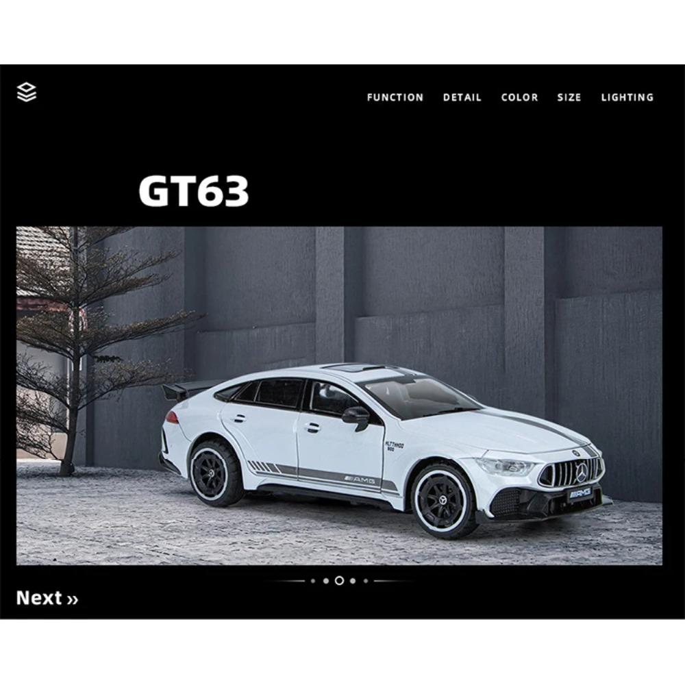 1/24 Diecast Legierung Modellauto Miniatur BENZ GT63 Sportwagen Simulation Sammlerstück Metallfahrzeug Jungen Geburtstag Weihnachten Spielzeug