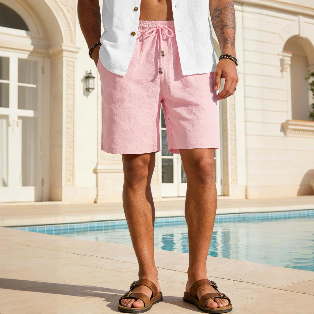 Men's Shorts Loose Sports Casual Beach Pants