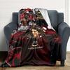 Football Celebration Moment printed flannel breathable and warm blanket, a stylish home gift, suitable for home, office and bedspread use. 0713a6