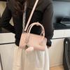Bag Women's New Hand-held Small Square Bag Fashionable Versatile Shoulder Messenger Bag