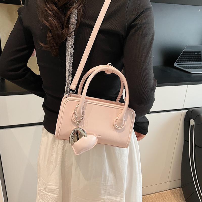 Bag Women's New Hand-held Small Square Bag Fashionable Versatile Shoulder Messenger Bag