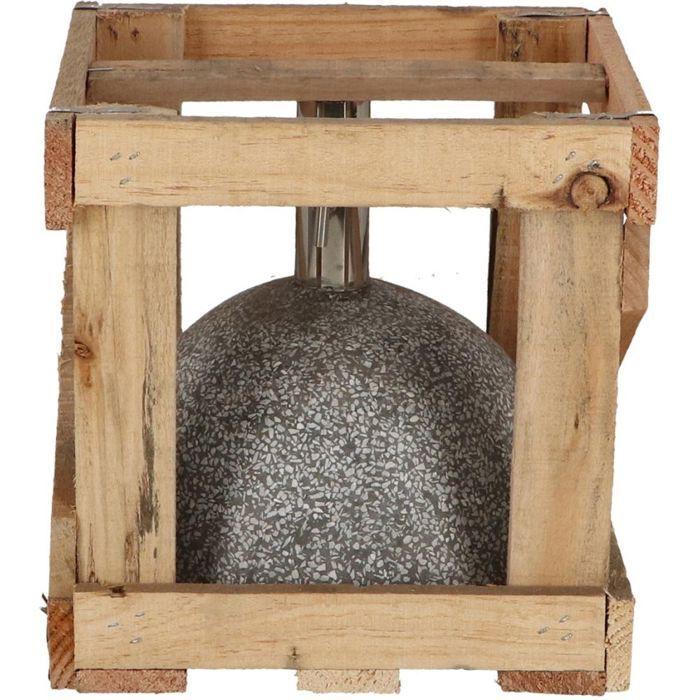 Pied de parasol granit 11kg gris clair