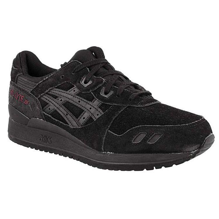 Asics Gel-Lyte 3 Trendy Cool Durable Low-Top Running Shoes Men Sneaker Black H63SK-9090