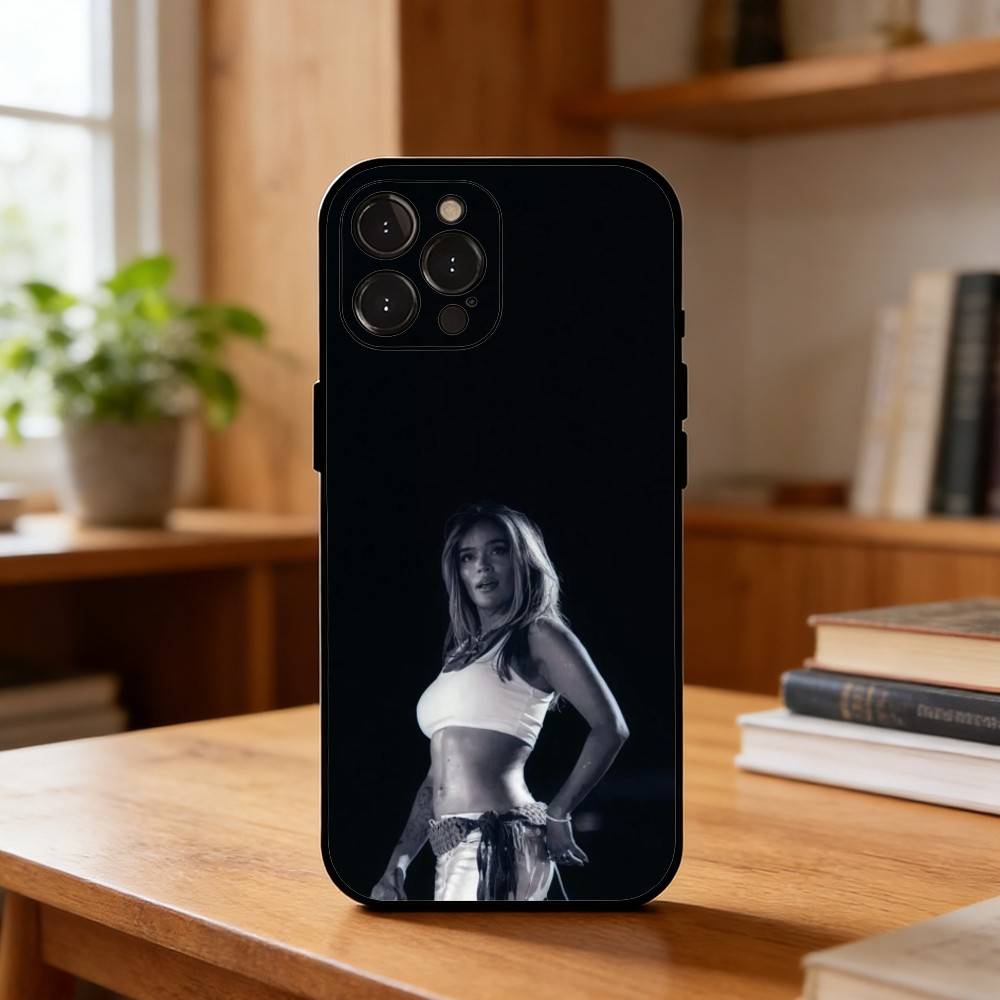 Latin Queen K-Karol G Phone Case For iPhone17,16,15,14,13,12,Plus,Pro Max, 5G Others Soft Black Cover