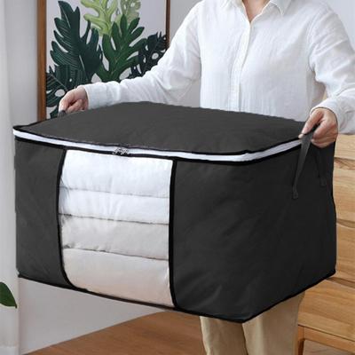 Quilt Storage Bag Large Capacity Reusable Durable Damp-proof Foldable Waterproof Keep Tidy Luggage Clothes Comforter Pouch Household Supplies