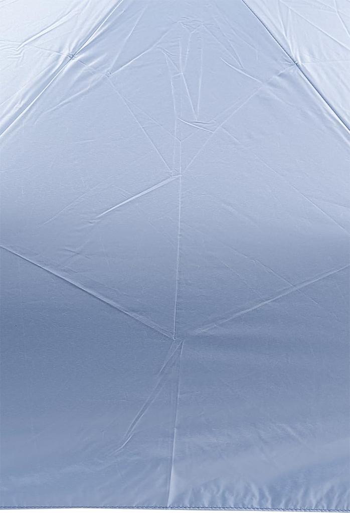 Rose Sangyo 60cm Lightweight Folding Umbrella for Sun and Carbon Saxe 61601221 Men's Rain, Fiber, Color,