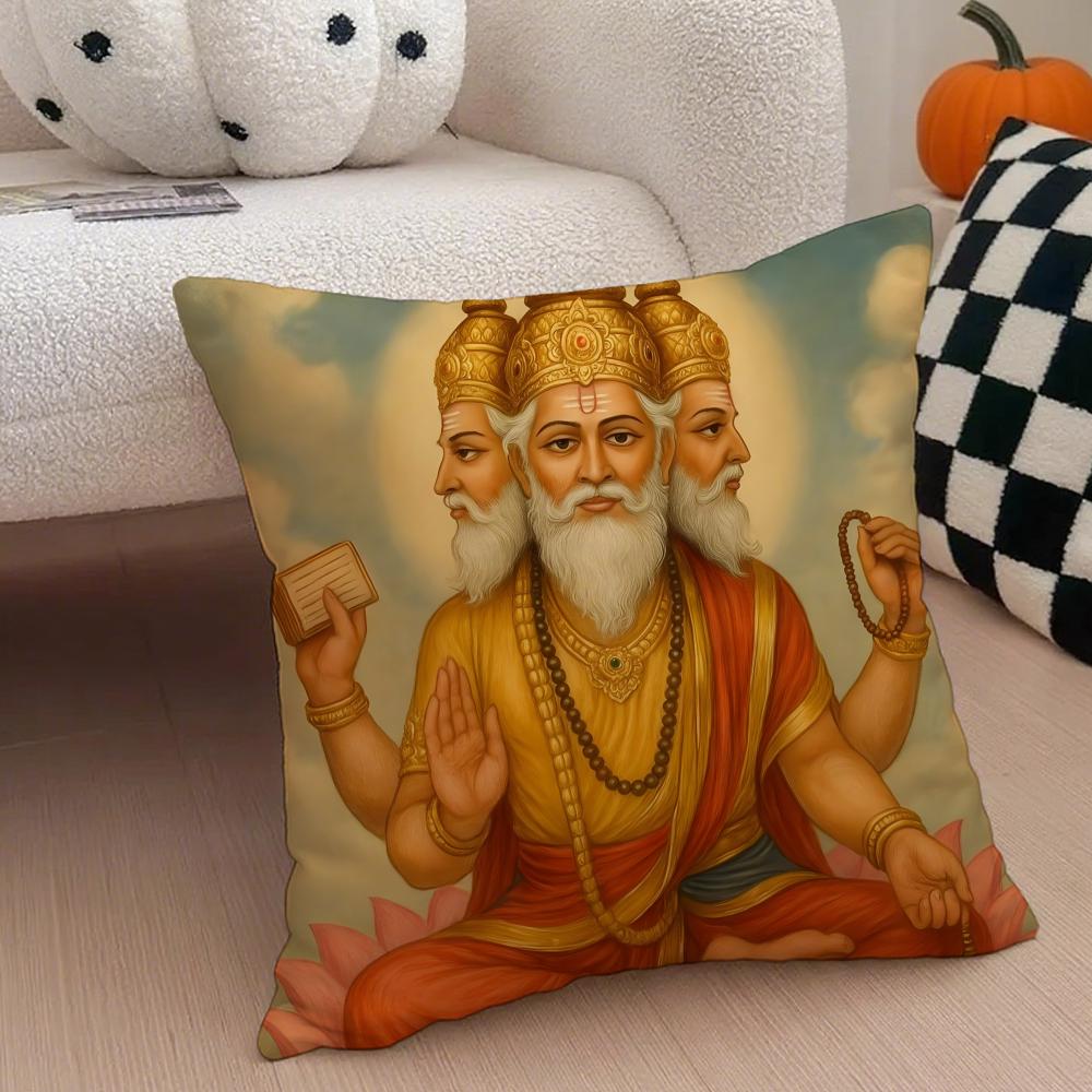 Classical traditional BBrahma Cushion Cover Throw Pillow Cover Hidden Button Durable Polyester Chair Cushion