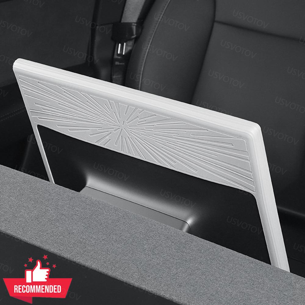 For Tesla Model Y Premium Juniper Model YL Model 3 2026 16-Inch Center Console Screen Protector Frame Interior Decor Accessories