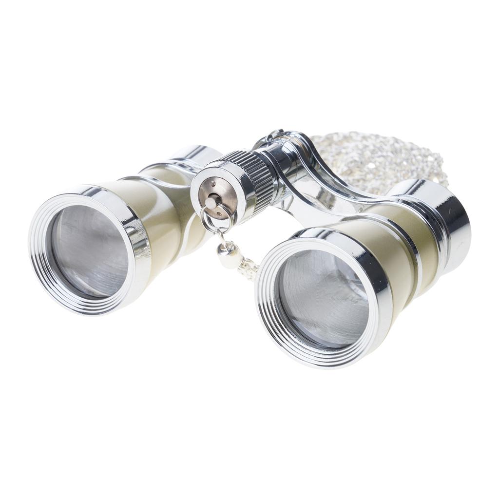 Vintage Opera Glasses Binoculars with Chain Opera Theater Glasses Portable Binocular Telescope for Stage Concert Camping