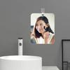 Bathroom Anti Fog Mirror Fogless Acrylic Shower Mirror with Wall Hook Portable Vanity Mirror for Men Shaving Women Makeup Travel