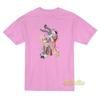 Naughty Bugs Lola Bunny Butt Slap Graphic Tee Mens Funny Cotton T-Shirt