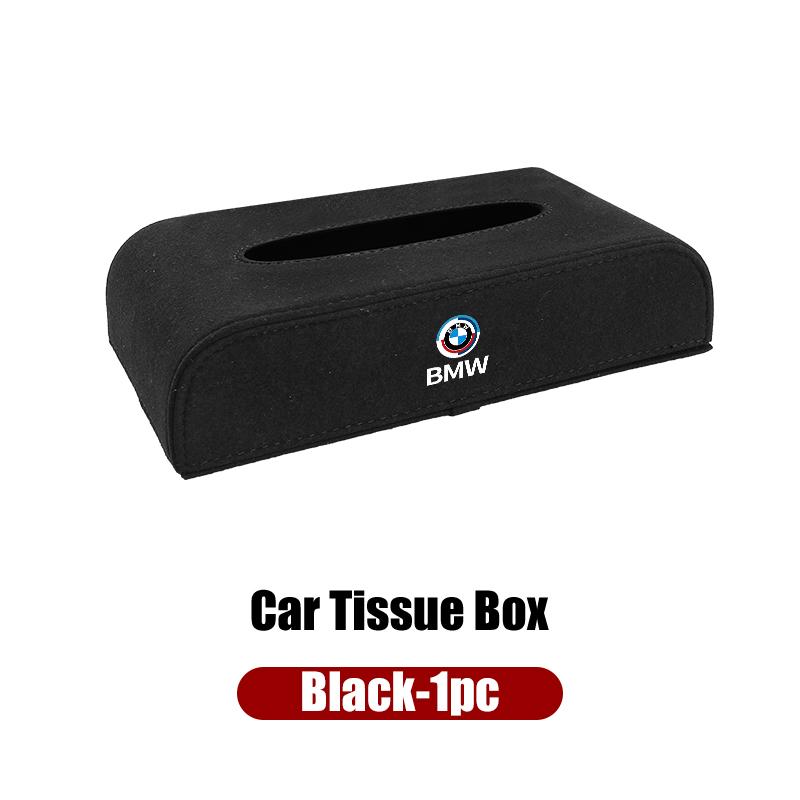 

Hot 2025 Leather Car Armrest Tissue Box Holder Paper Storage BagTissue For BMW X1 X2 X3 X4 X5 X6 X7 F31 F48 F01 E90 E60 F10 E39
