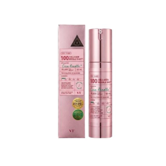VT Cosmetics Collagen Reedle Shot 100 Essence Skin Firming Booster Serum 50ml
