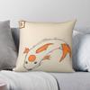 Koi Fish Japanese Pillowcase Polyester Linen Velvet Creative Zip Decorative Pillow Case Home Cushion Case
