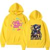 Harajuku Hip Hop Pullover Tops Anime Arcane Hoodie Sweatshirt Fans Gift Streetwear Women Men Fleece Sweatshirts Hooded Pullovers