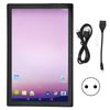 10.1in Tablet for Android11 2.4G 5G 6000mAh Type C Rechargeable 8GB RAM 256GB ROM 1960x1080 8MP 20MP Octa Core Green