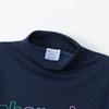 Champion Short Sleeve Mock Neck Shirt UV Graphic Logo Print Women's (CW-BG304), Navy, Protection, Quick-Drying,