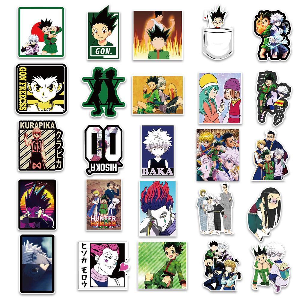 100 Full-time Hunter Graffiti Stickers Car Refrigerator Skateboard Dead Fly No Cup Stickers Waterproof