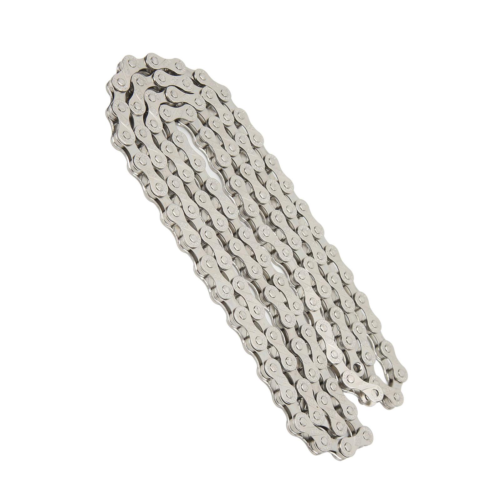 8-скоростная велосипедная цепь из углеродистой стали серебристого цвета для шоссейного велосипеда, 116 звеньев, замена велосипедной цепи для VG SPORTS