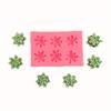 1 Piece Duolian Small Lotus Silicone Mold Ice Cream Mousse Aromatherapy Cake Candle Gypsum Decorative Resin Mold