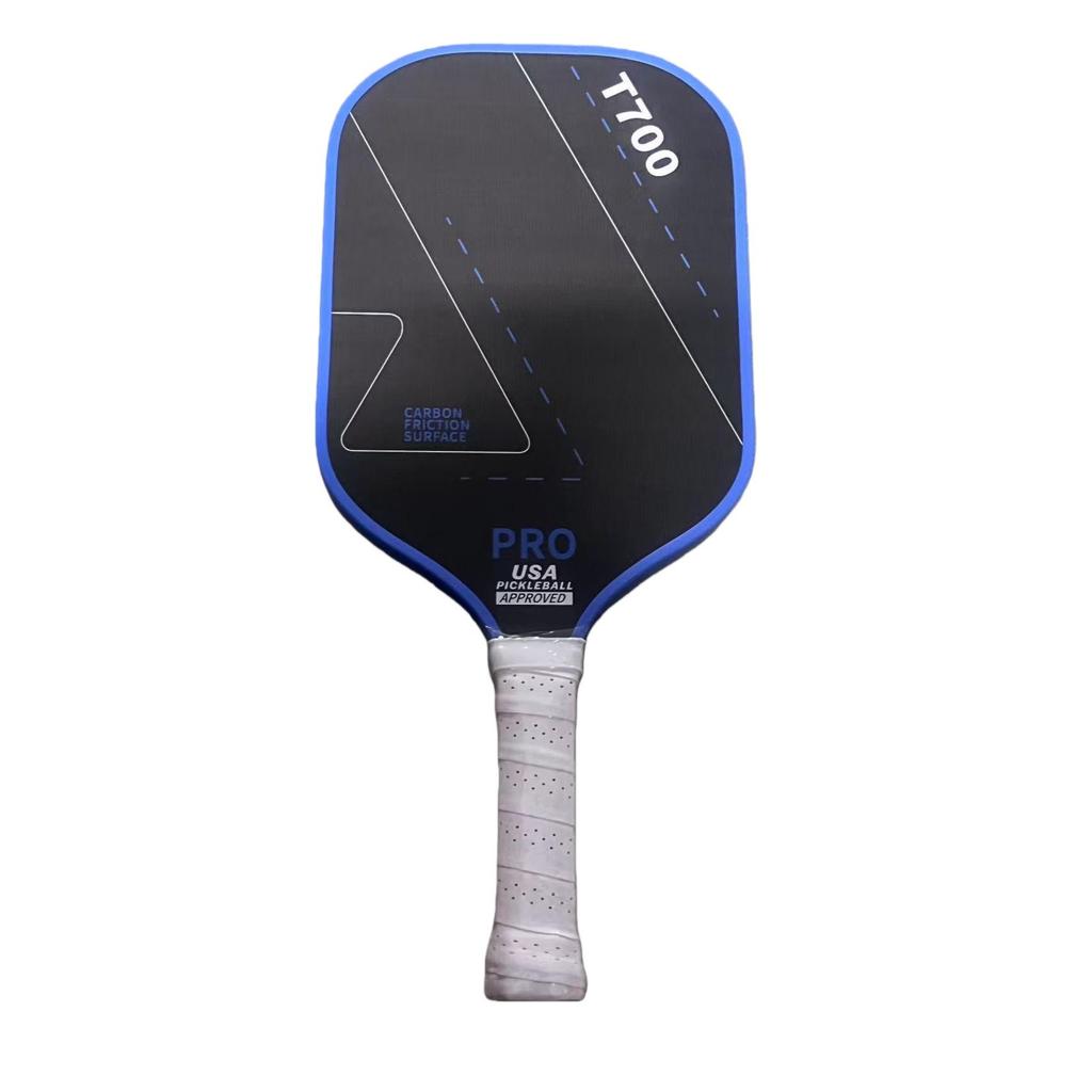 T700 Matte Carbon Fiber 16mm Pickleball Paddle - Lightweight, Professional Competition Style