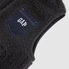 Gap Jungen-Patchwork-Weste mit Taschen aus Kunstlammfell