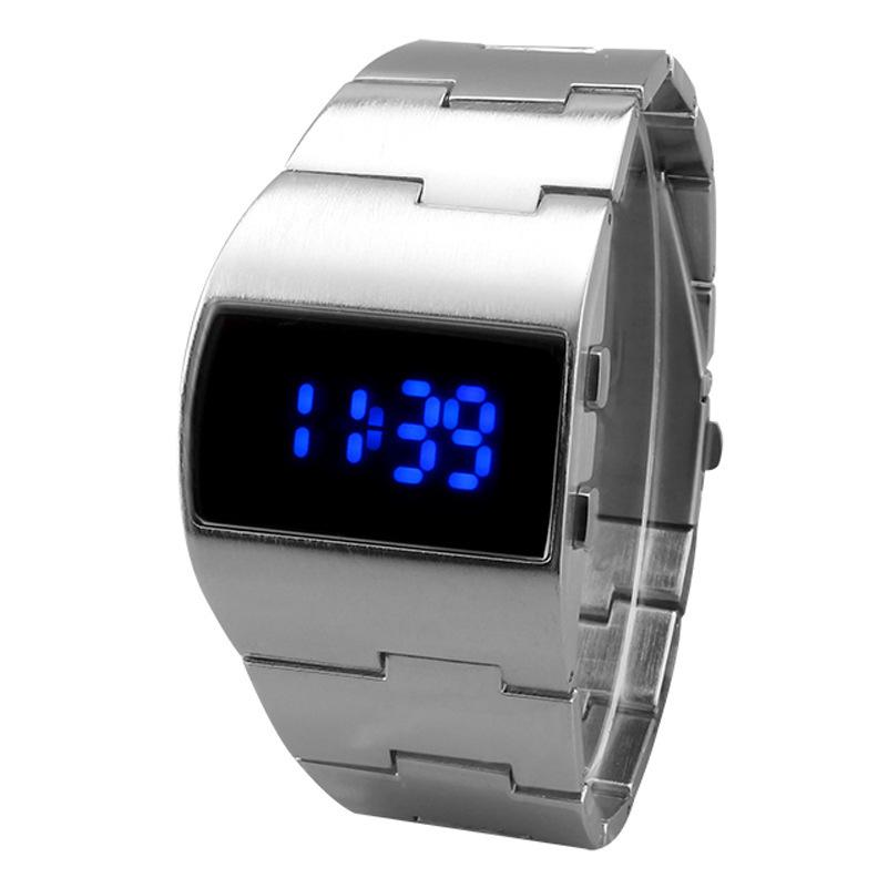 Fashion New Strange Iron Man Tada Men'S Led Watch Watch Men'S Electronic Watch