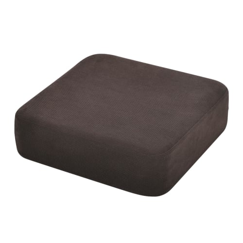 Baibu Home Floor Cushion, Low-Resilience + High-Resilience, Extra Thick, Two-Layer Construction, 43 x 43 x 12 cm, Slow-Sinking, For Floor Sitting