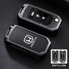 Alloy Car Remote Key Cover Case Protector For Honda Civic 4d 9th Gen 10 Accord City Odyssey CR-V XR-V HR-V Vezel Jade Crider