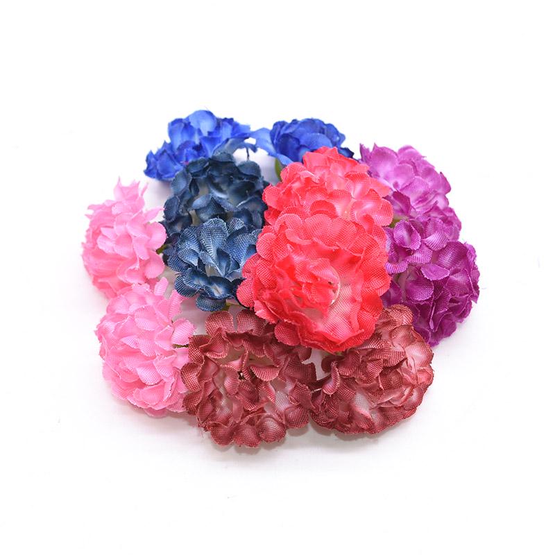 Buy 50pcs 3.5cm Artificial Silk Flower Head Home Wedding Party