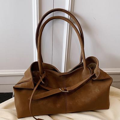 Stylish Retro Large-capacity Shoulder Bag Women's Autumn New Underarm Bag High-value Portable Tote Bag