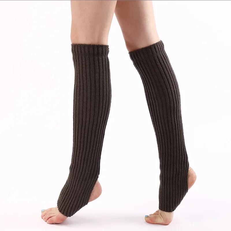 Sports Protection Adult Adult Children Knitted Warm Leg Protection Ballet Foot Stomping Stocking Yoga Dance Foot Cover