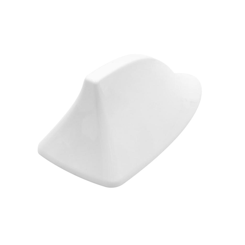 uxcell Shark Antenna Dolphin Antenna Car AM FM Radio Antenna Waterproof Universal Strong Adhesive Aerial Antenna Base Replacement White