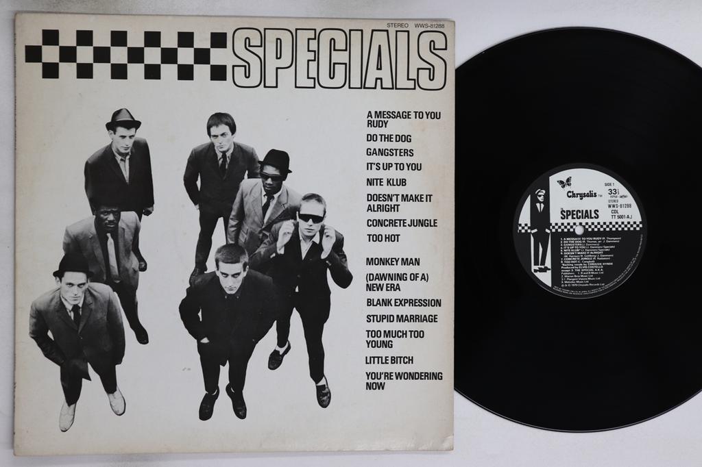 LP Record SPECIALS - Specials WWS81288 CHRYSAILS 1979 Japan Rock Used