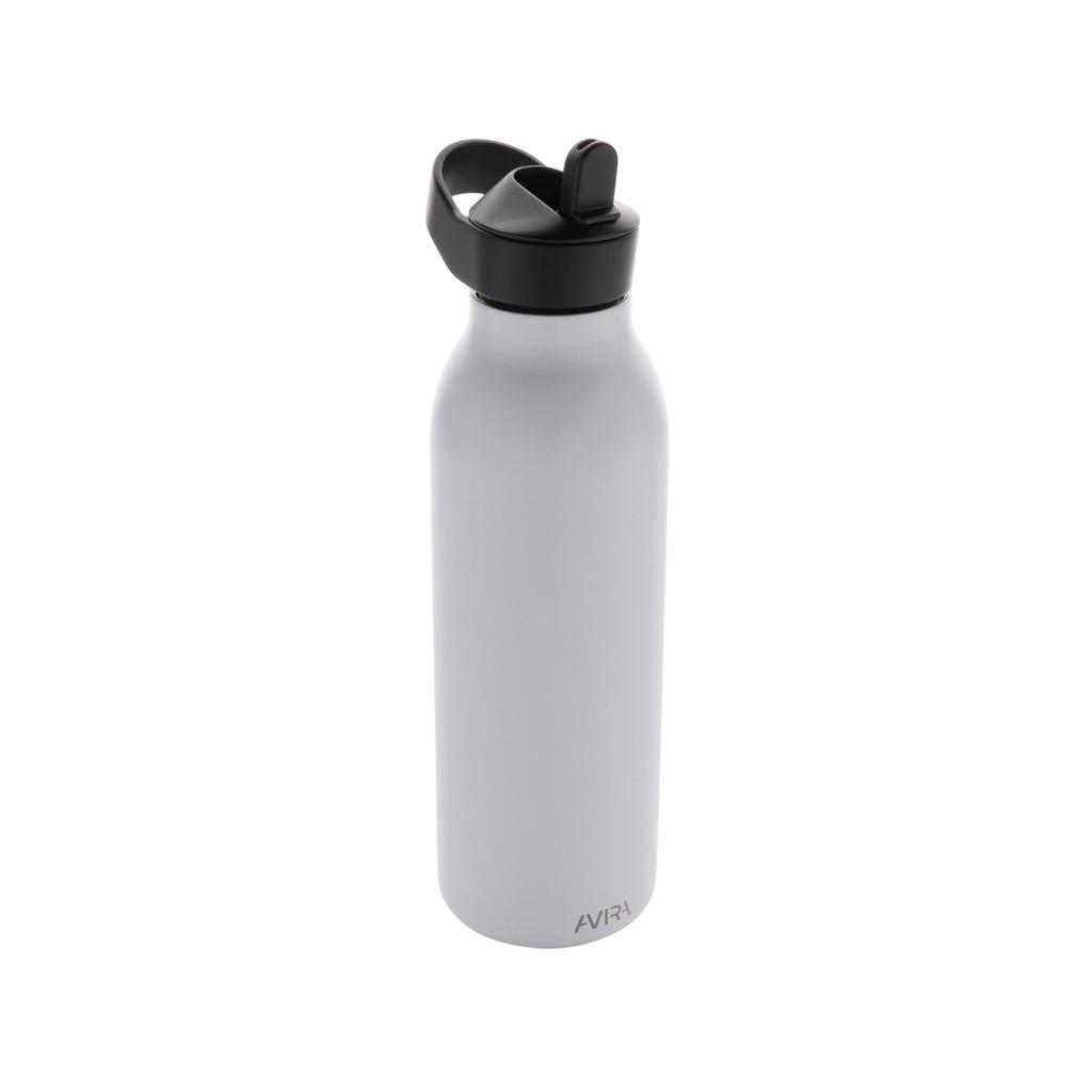Avira Ara Flip Top Recycled Stainless Steel 500ml Water Bottle