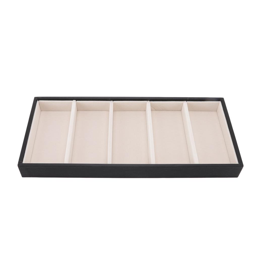 5 Grid Glasses Case Multifunction Space Saving 5 Slot Sunglasses Holder Storage Box