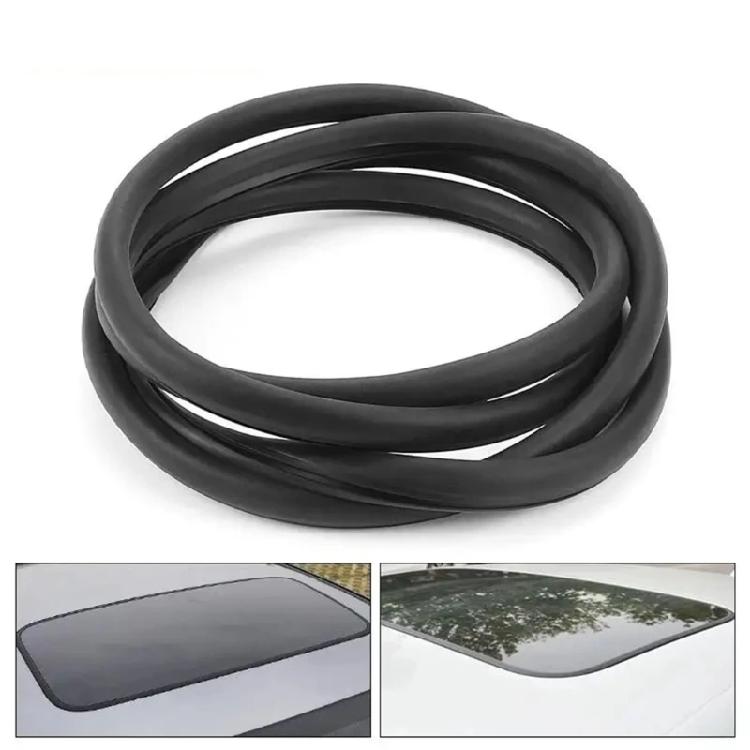 Easy Installation Car Sunroof Glass Weatherstrip Rubber Seal Replacement Glass Sealing Strips Auto Accessories