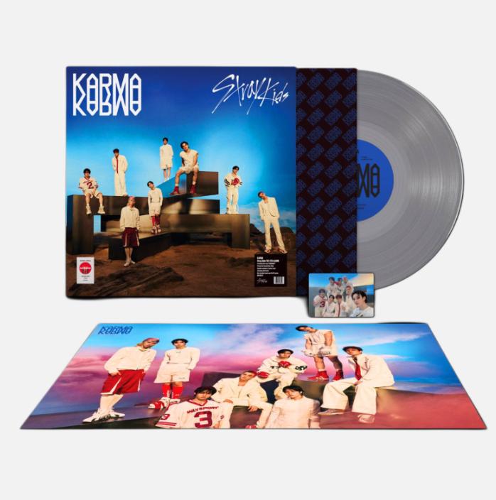 Stray Kids Al patrulea album – KARMA LP Vinil Transparent – Album K-POP de Colecție