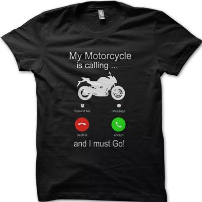 My Motorcycle Is Calling Biker Yamaha T Shirt