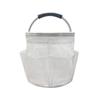 Portable Foldable Picnic Basket Garden Tool Basket Outdoor Handheld Basket Travel Storage Wash Bag Garden Storage Basket