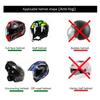 Lens MT Helmets Waterproof Motorcycle Helmet Rainproof Film Anti-Fog Patch Motorcycle Helmet Film